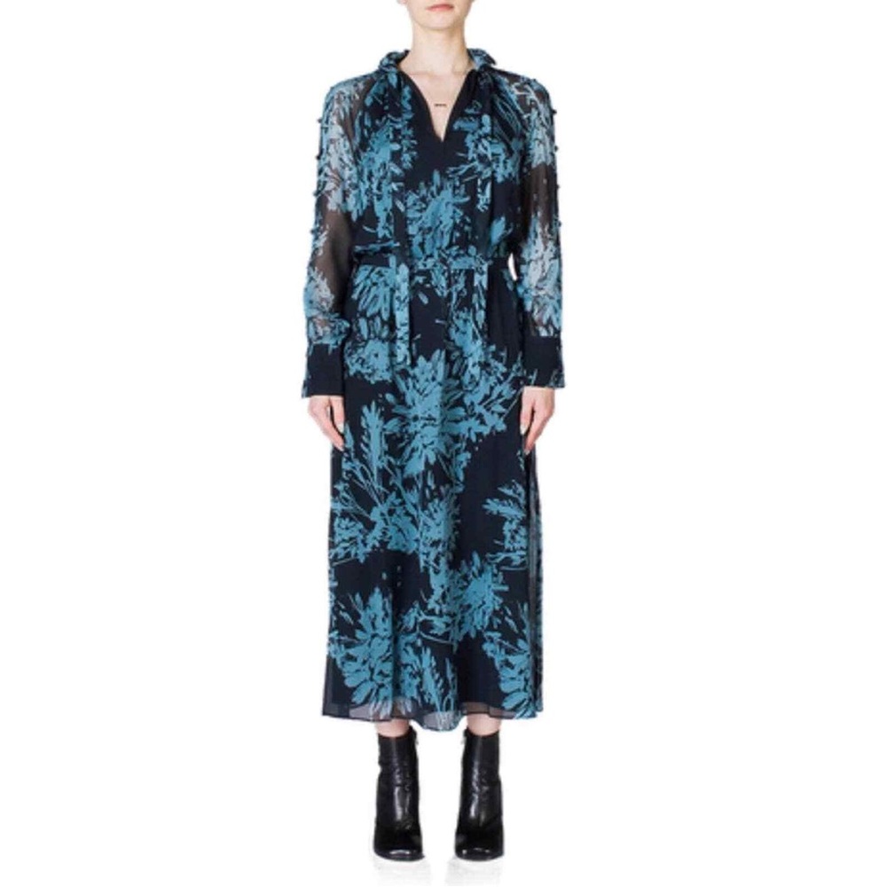 Equipment Henrietta Silk Floral Dress